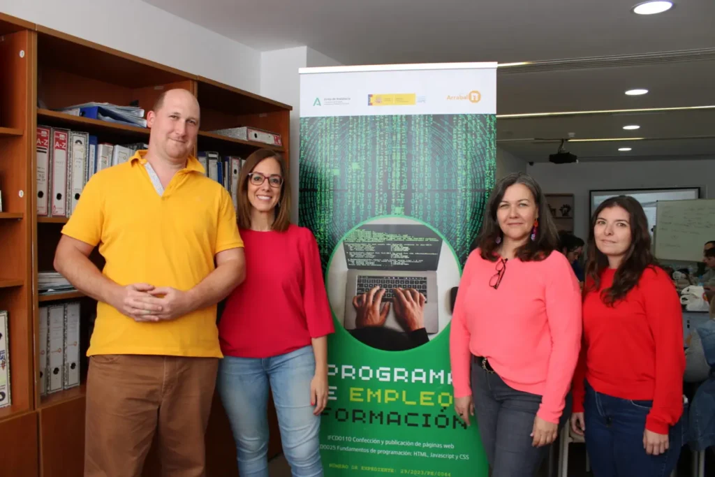 Equipo del PEF Inicio María José Álvarez Morales y Martín Daniel Arnedo Mahr
